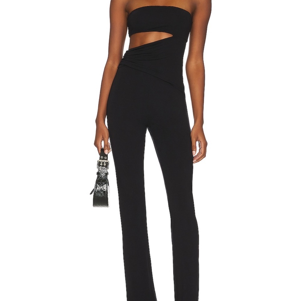 LOVERS AND FRIENDS - REVOLVE - Black Conor Jumpsuit